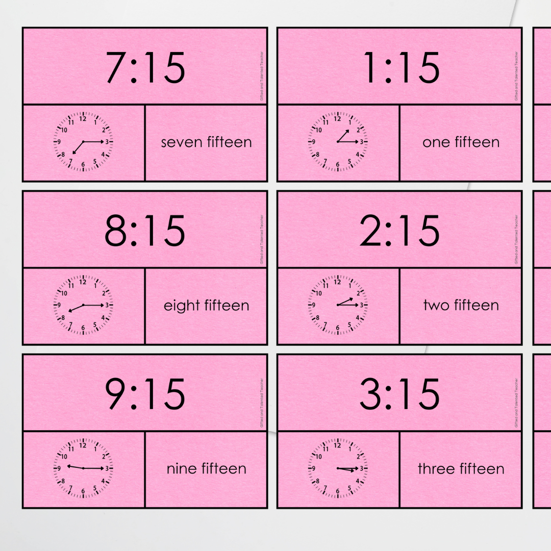 Precise Time - fifteen minutes past the hour