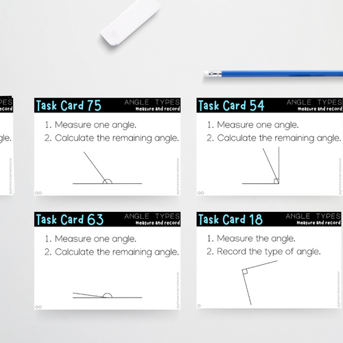 Measure and Record: Angles | Printable Teaching Activities