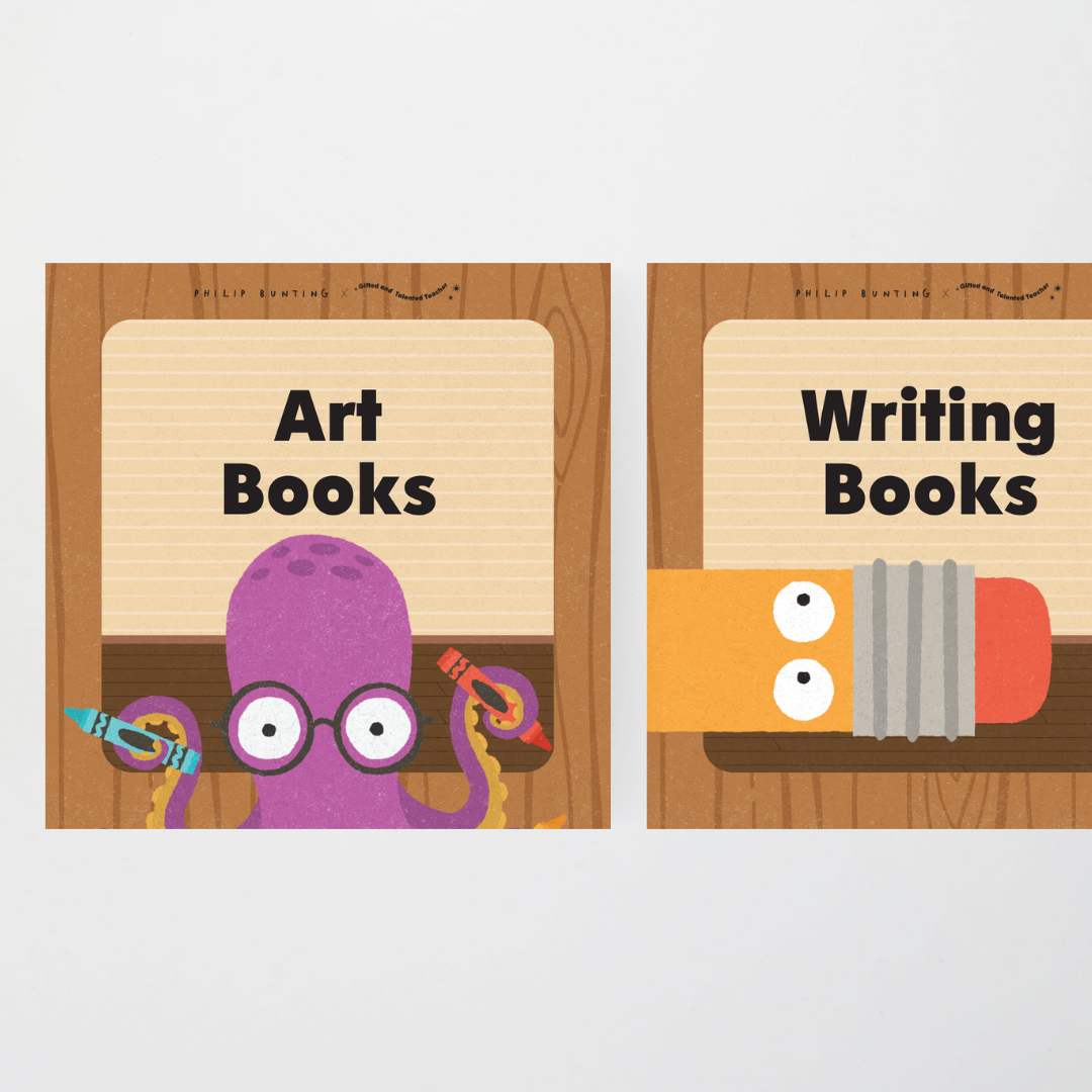 Philip Bunting: Square Labels - Back to School Classroom Decor