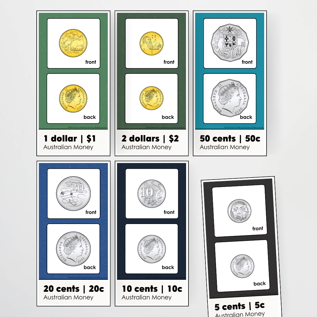 Australian Money Posters - Watch this Space Classroom Decor