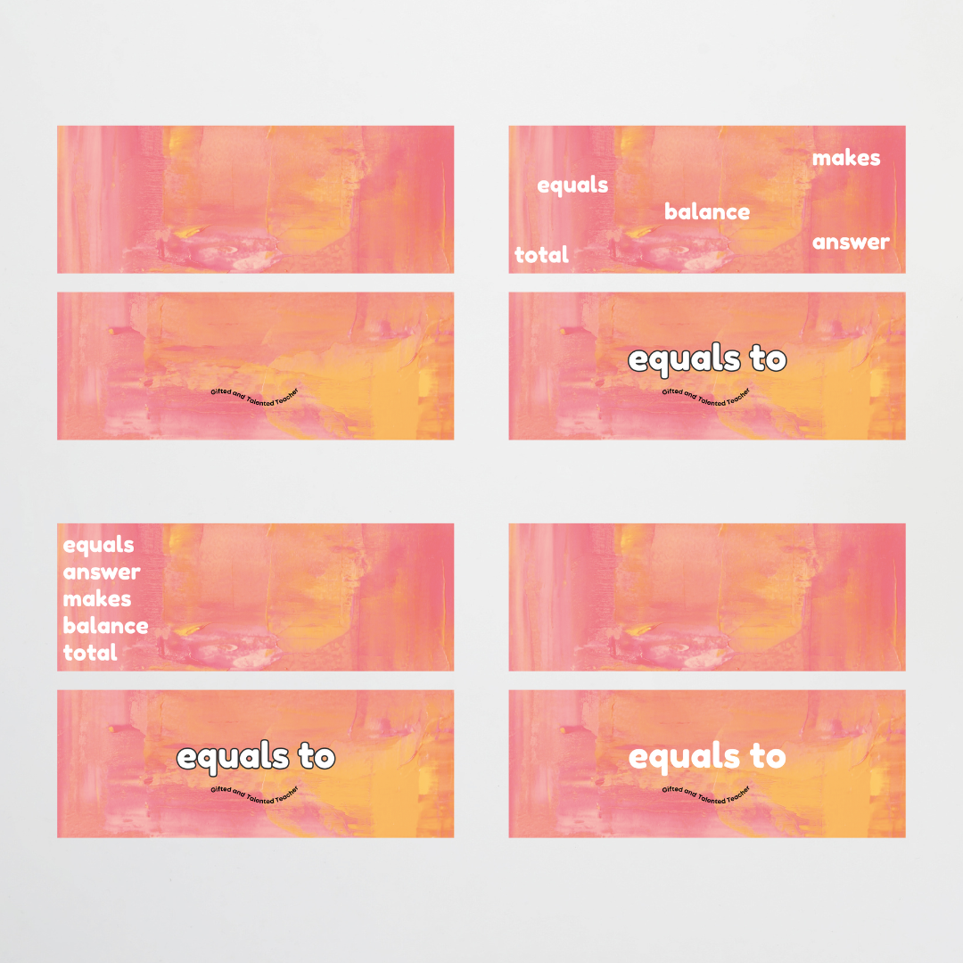 Pete Cromer: Maths Symbols and Vocabulary - Sea Life Classroom Decor