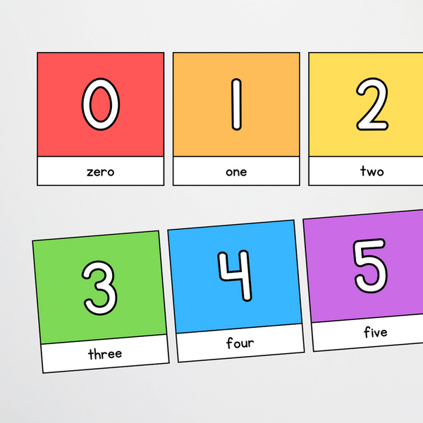 Number Line and 100s Wall Chart - Rainbow Classroom Decor | Gifted and ...