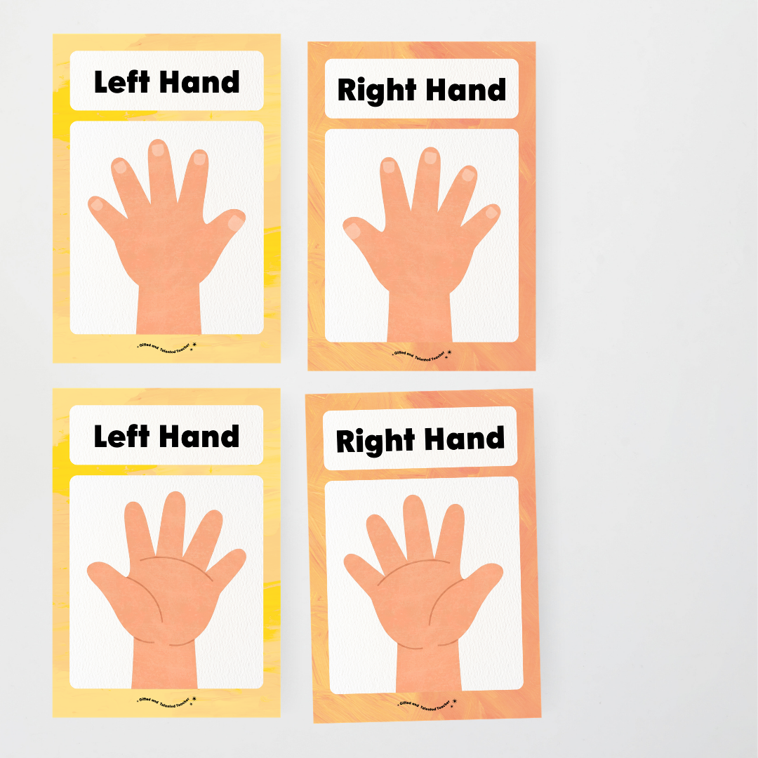 Left Hand and Right Hand Position Classroom Display - Sea Life Classroom Decor - Teacher Resources & Classroom Decor