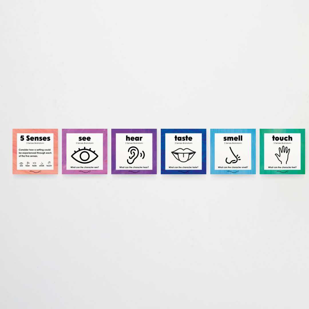 Pete Cromer: 5 Senses Brainstorm Posters - Insect Life Classroom Decor - Teacher Resources & Classroom Decor