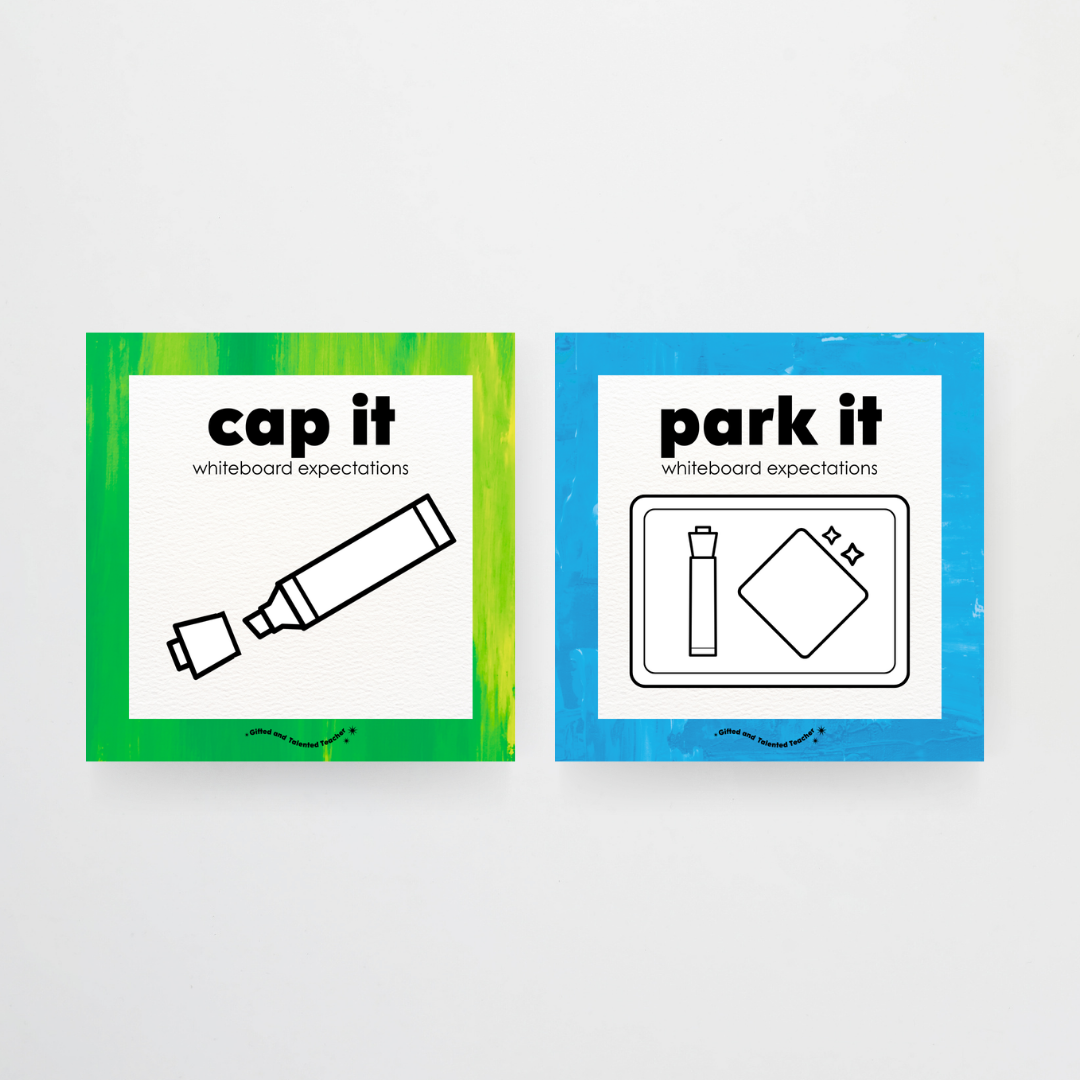 Pete Cromer: Mini Whiteboard Expectations, Prompts and Cues: Square Icons - Australian Fauna and Flora Classroom Decor - Teacher Resources & Classroom Decor
