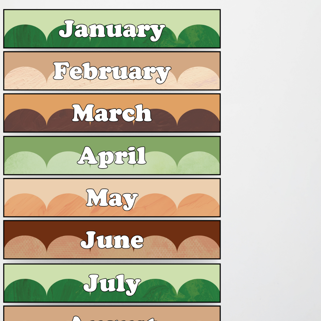 Calendar Chart - Woodlands