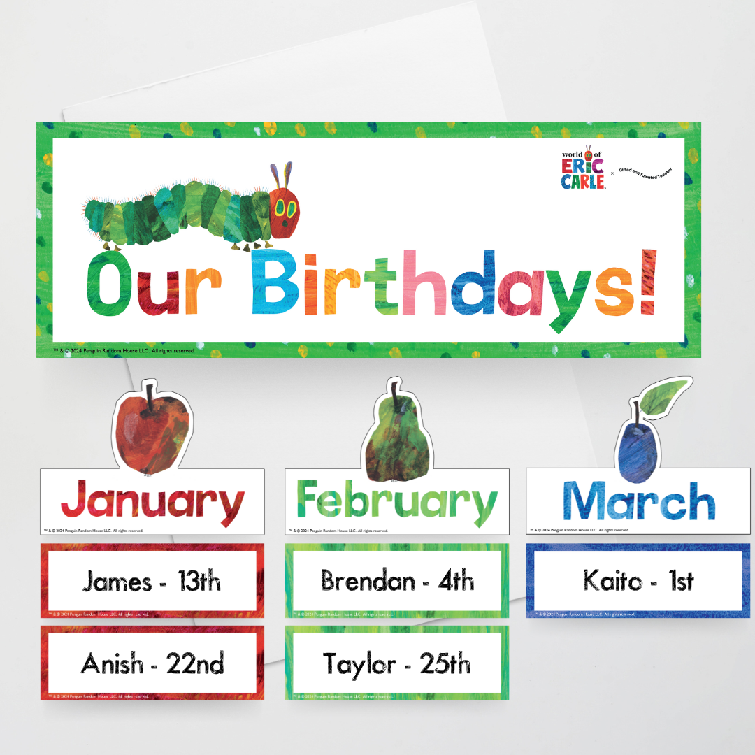 Birthday Display - The Very Hungry Caterpillar™