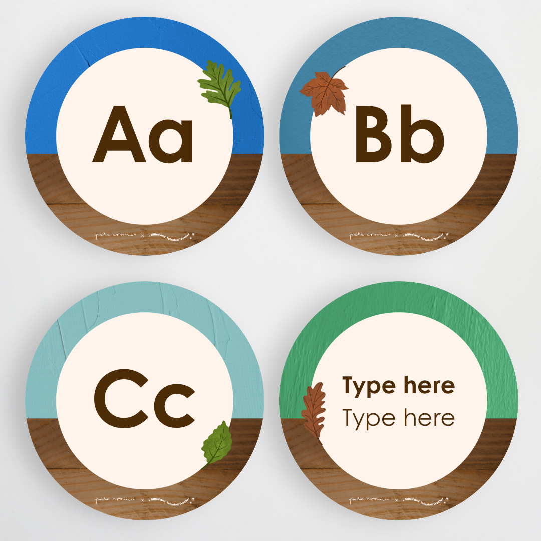 Circle Labels - North America Classroom Decor - Teacher Resources & Classroom Decor