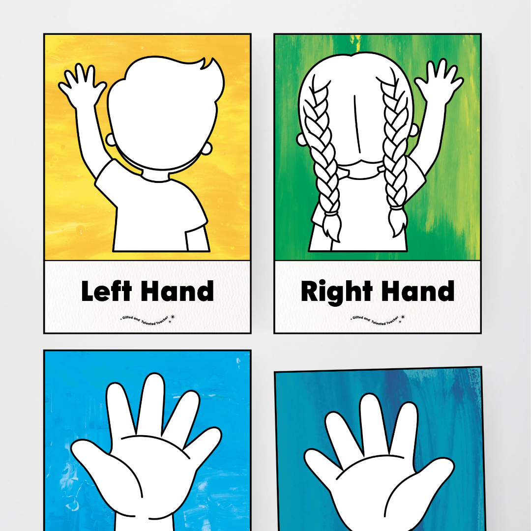 Left Hand and Right Hand Position Classroom Display - Australian Fauna and Flora Classroom Decor - Teacher Resources & Classroom Decor