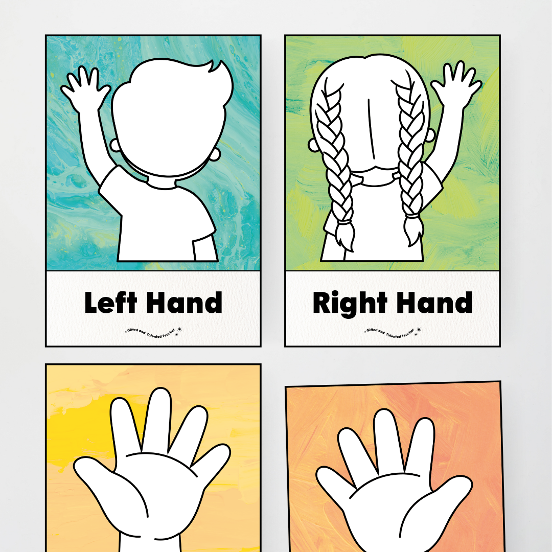 Left Hand and Right Hand Position Classroom Display - Sea Life Classroom Decor - Teacher Resources & Classroom Decor