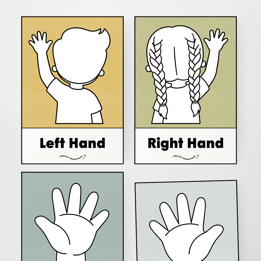 Left Hand and Right Hand Position Classroom Display - Farmers Market Classroom Decor - Teacher Resources & Classroom Decor