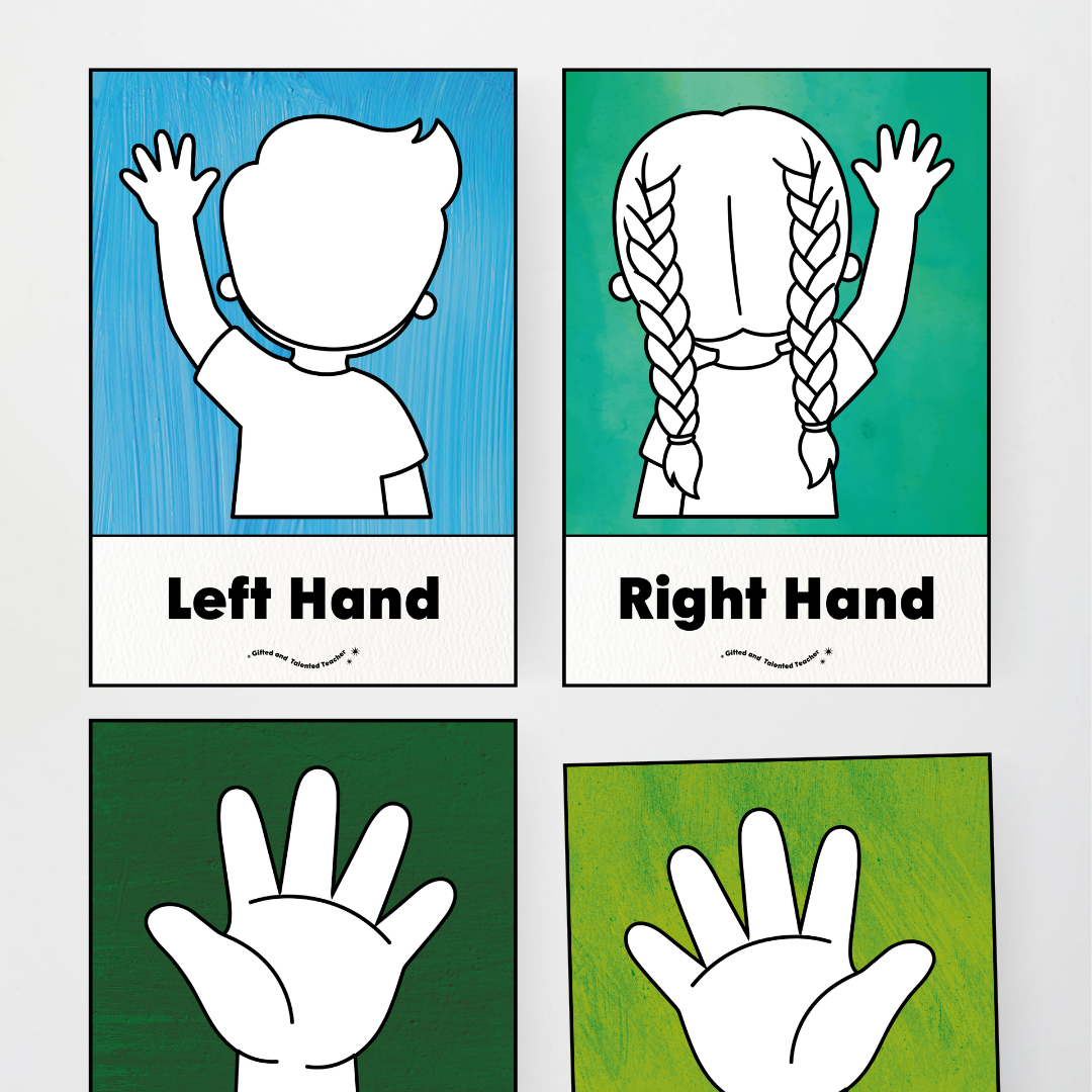 Left Hand and Right Hand Position Classroom Display - Insect Life Classroom Decor - Teacher Resources & Classroom Decor