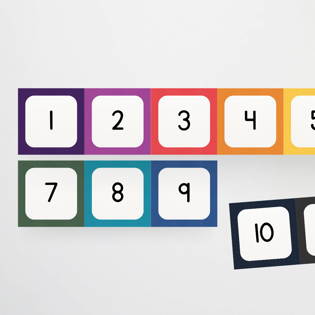 Philip Bunting: Number Line - Watch this Space Classroom Decor - Teacher Resources & Classroom Decor