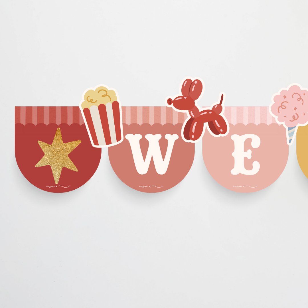 Bunting Flags - Little Circus Classroom Decor