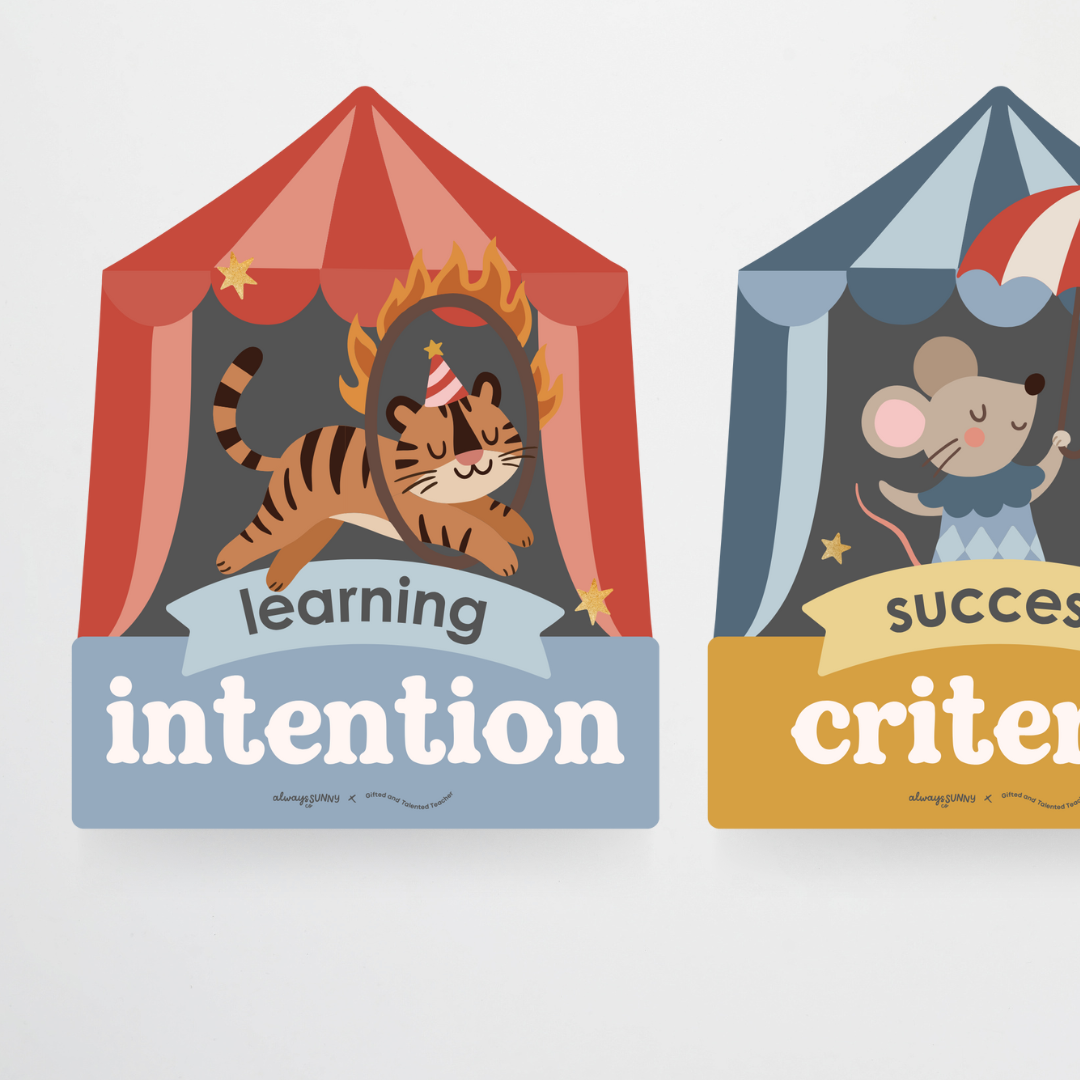 Visible Learning Classroom Resource - Little Circus Classroom Decor