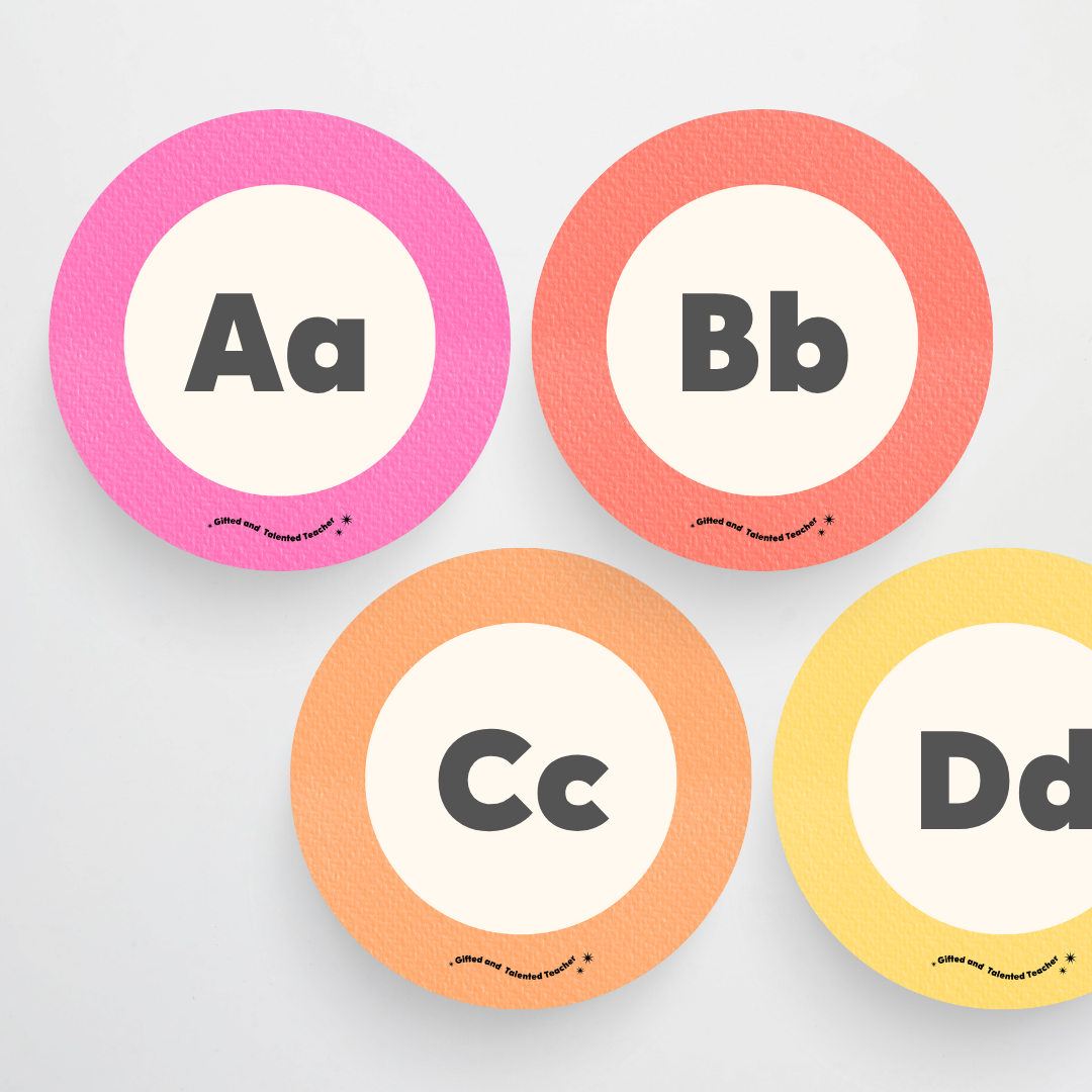 Rainbow Classroom Decor Bundle