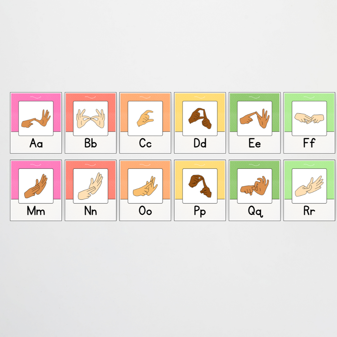 English and Literacy Posters Bundle - Rainbow Classroom Decor