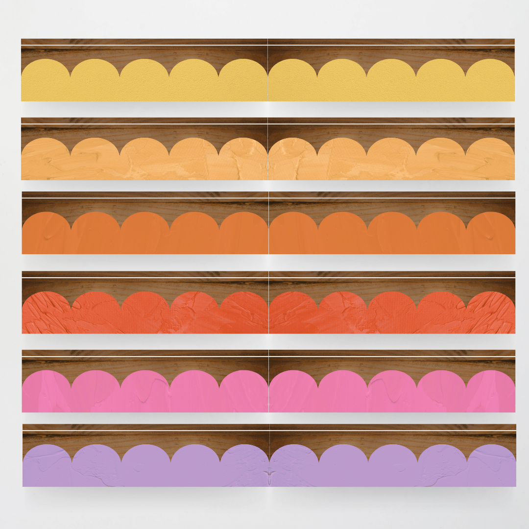 Bulletin Borders: Wooden Collection - North America Classroom Decor - Teacher Resources & Classroom Decor