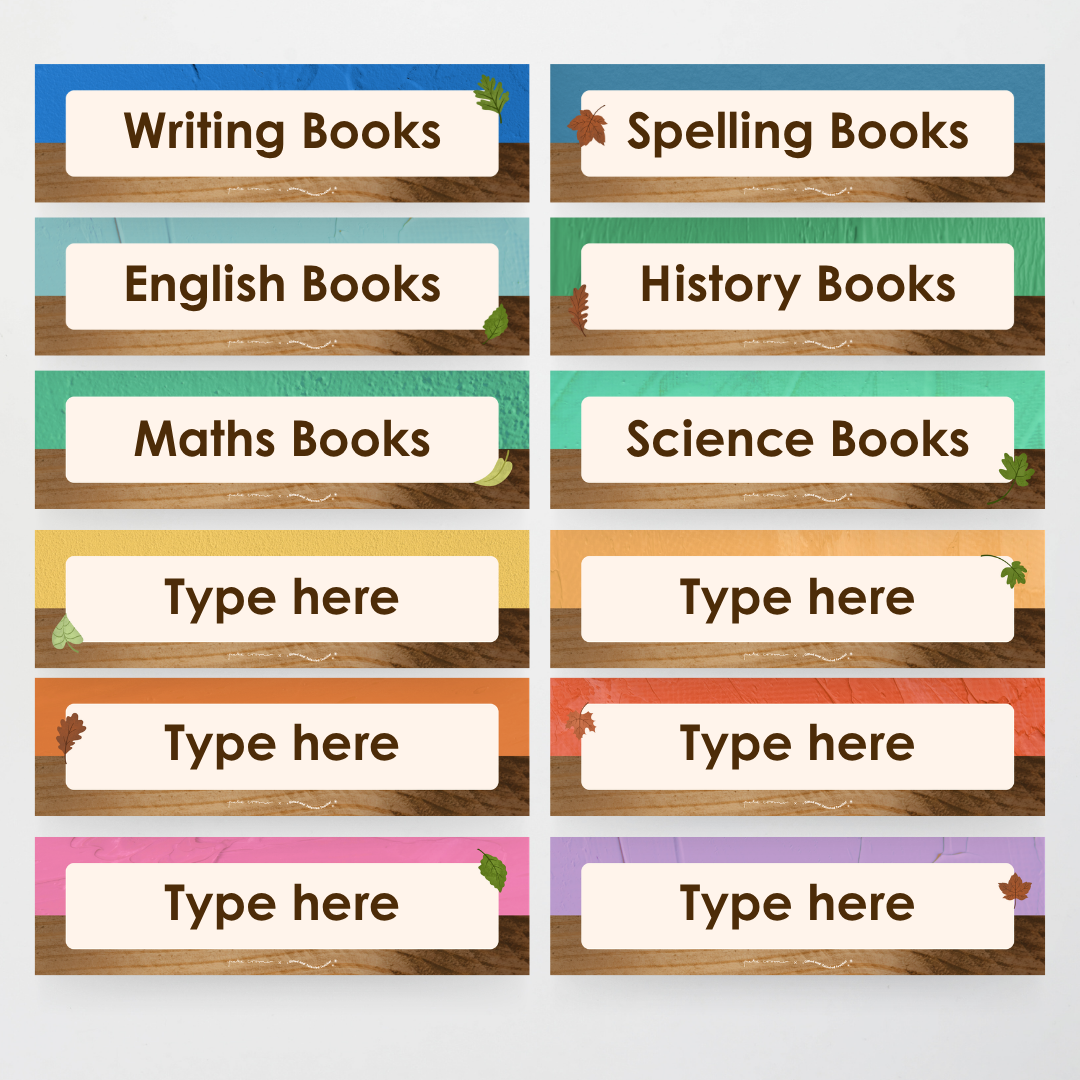 Rectangle Labels - North America Classroom Decor - Teacher Resources & Classroom Decor