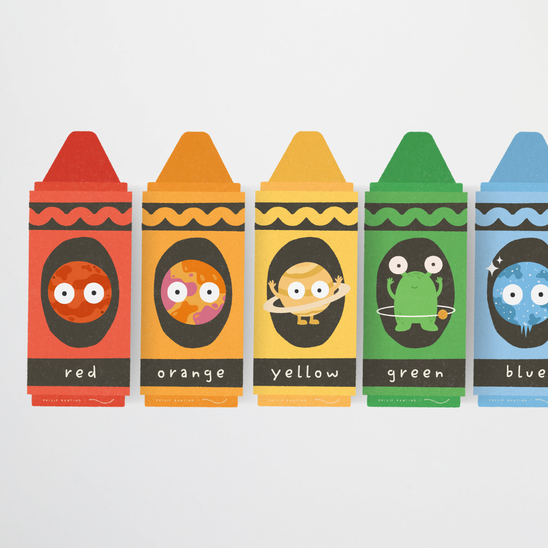 Philip Bunting: Coloured Posters / Colored Posters - Watch this Space Classroom Decor - Teacher Resources & Classroom Decor