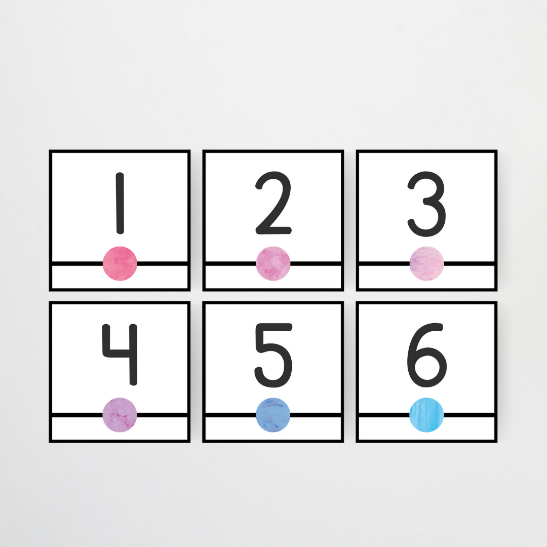 Pete Cromer: Number Line - Sea Life Classroom Decor