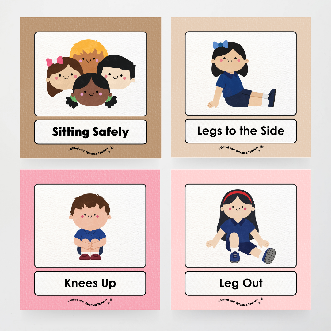 Inclusive Sitting Positions Editable Classroom Display - Farmers Market Classroom Decor - Teacher Resources & Classroom Decor