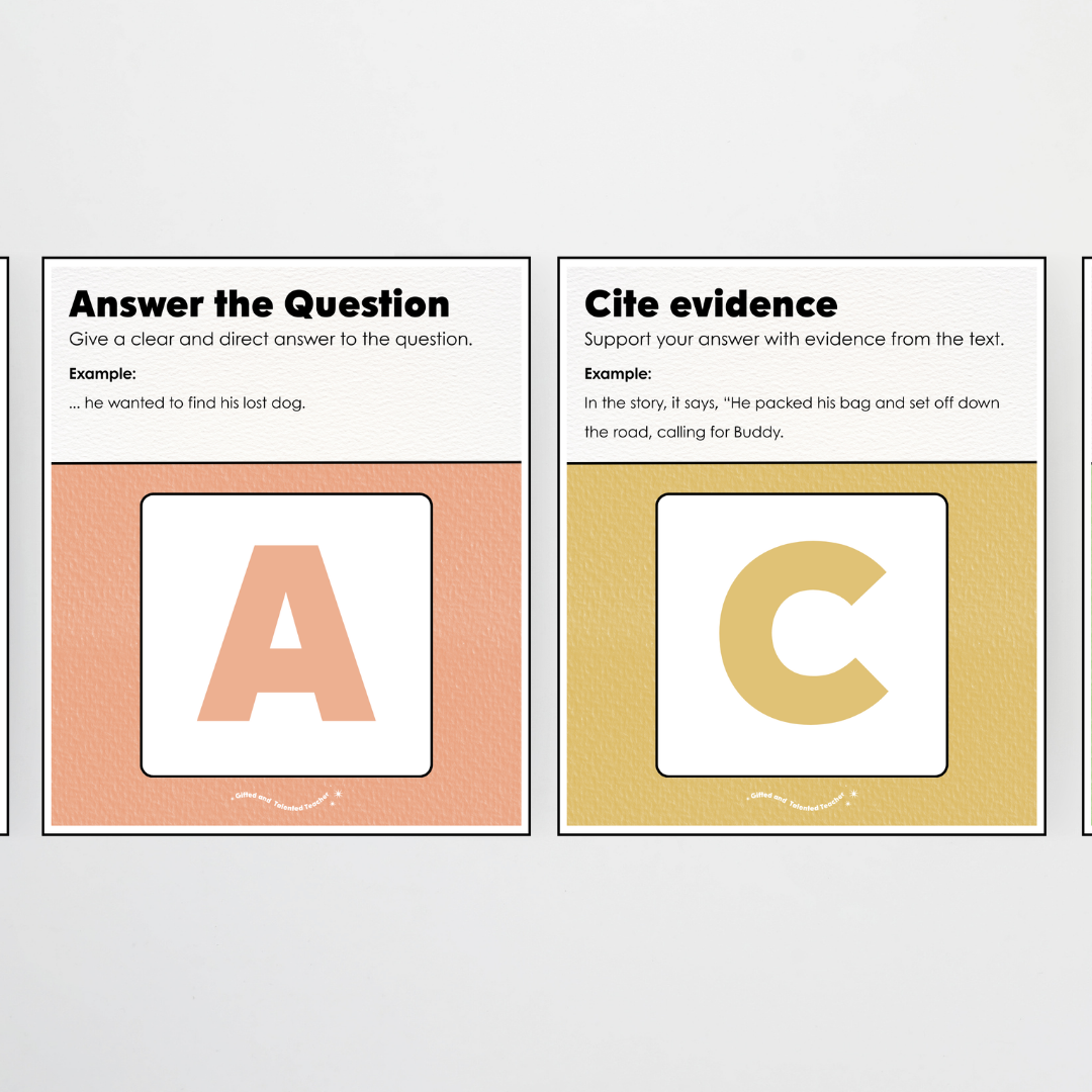 RACES Writing Strategy Poster Set - Farmers Market Classroom Decor - Teacher Resources & Classroom Decor