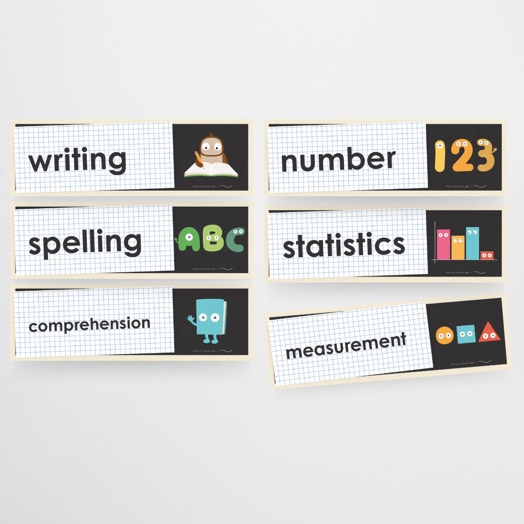 Philip Bunting: Daily Schedule - Watch this Space Classroom Decor - Teacher Resources & Classroom Decor