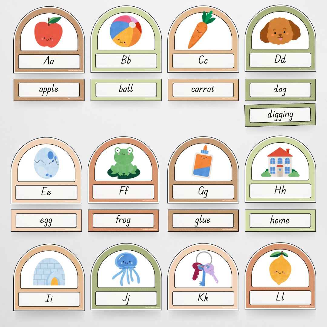 Word Wall Classroom Display - Woodland Classroom Decor