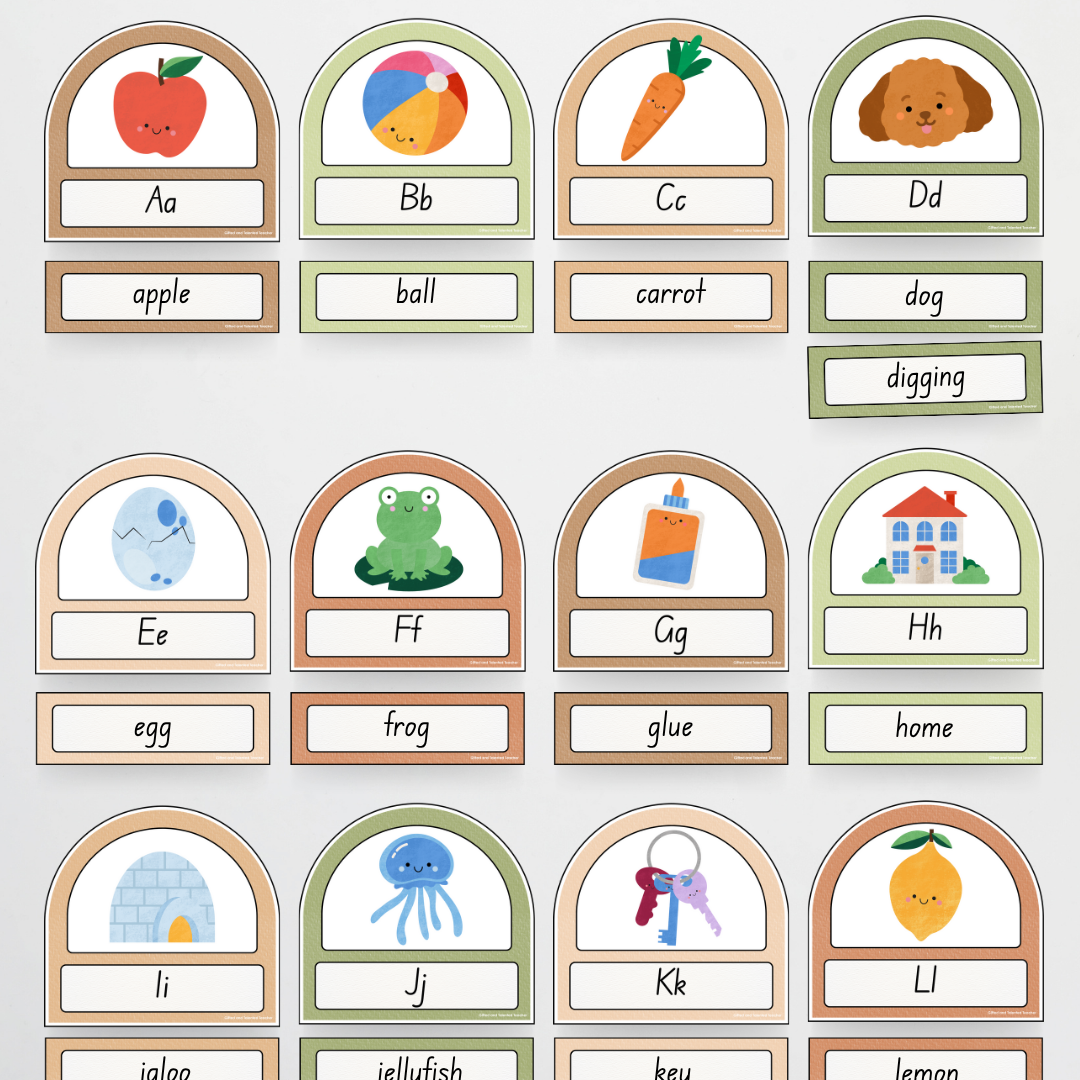 Word Wall Classroom Display - Woodland Classroom Decor