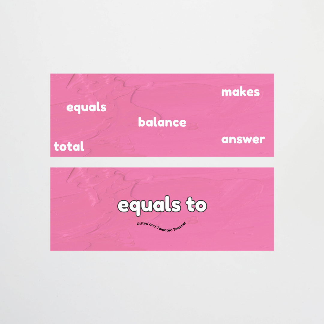 Maths Symbols and Vocabulary - Mathematics Posters: North America Classroom Decor - Teacher Resources & Classroom Decor