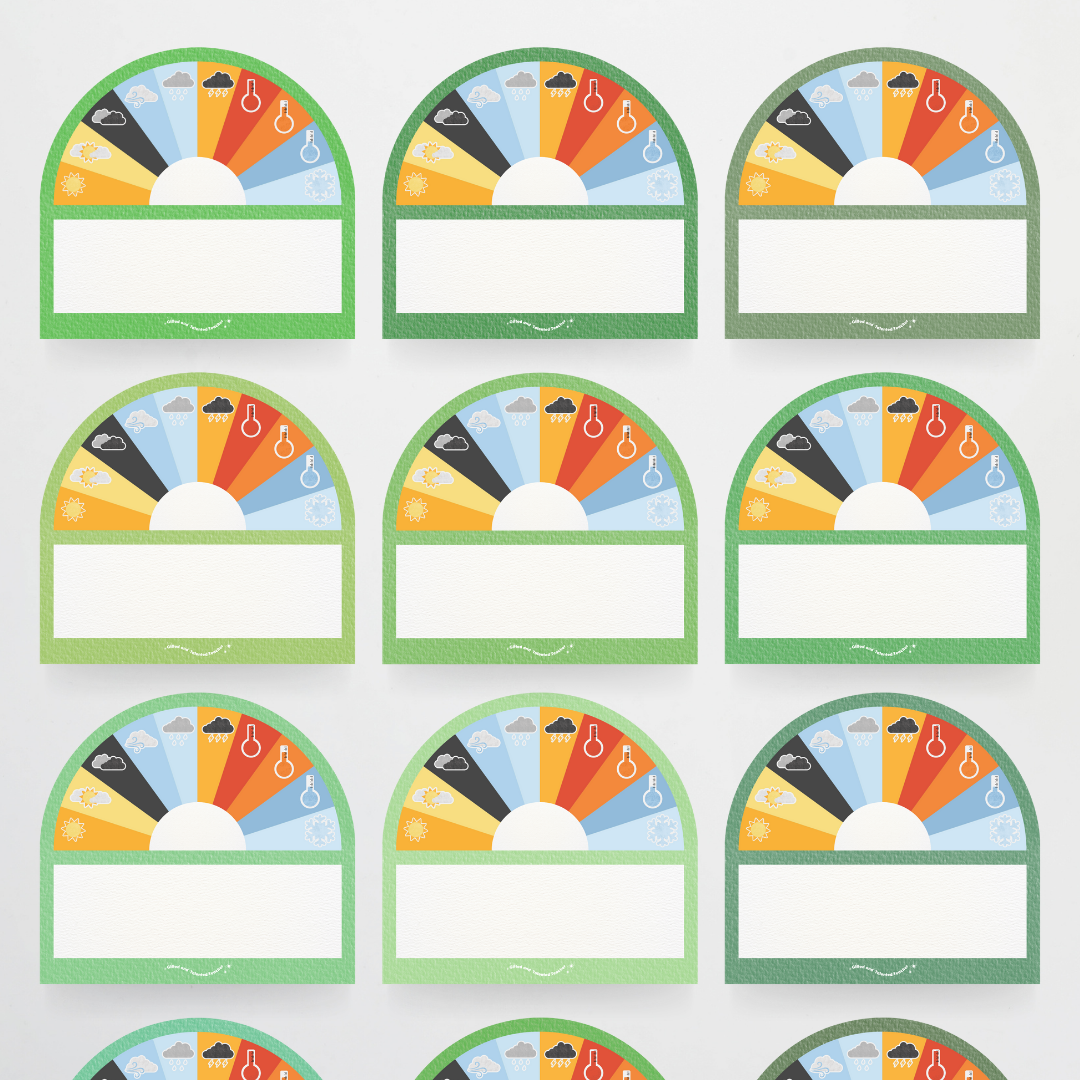 Weather Display - Leafy Classroom Decor - Teacher Resources & Classroom Decor