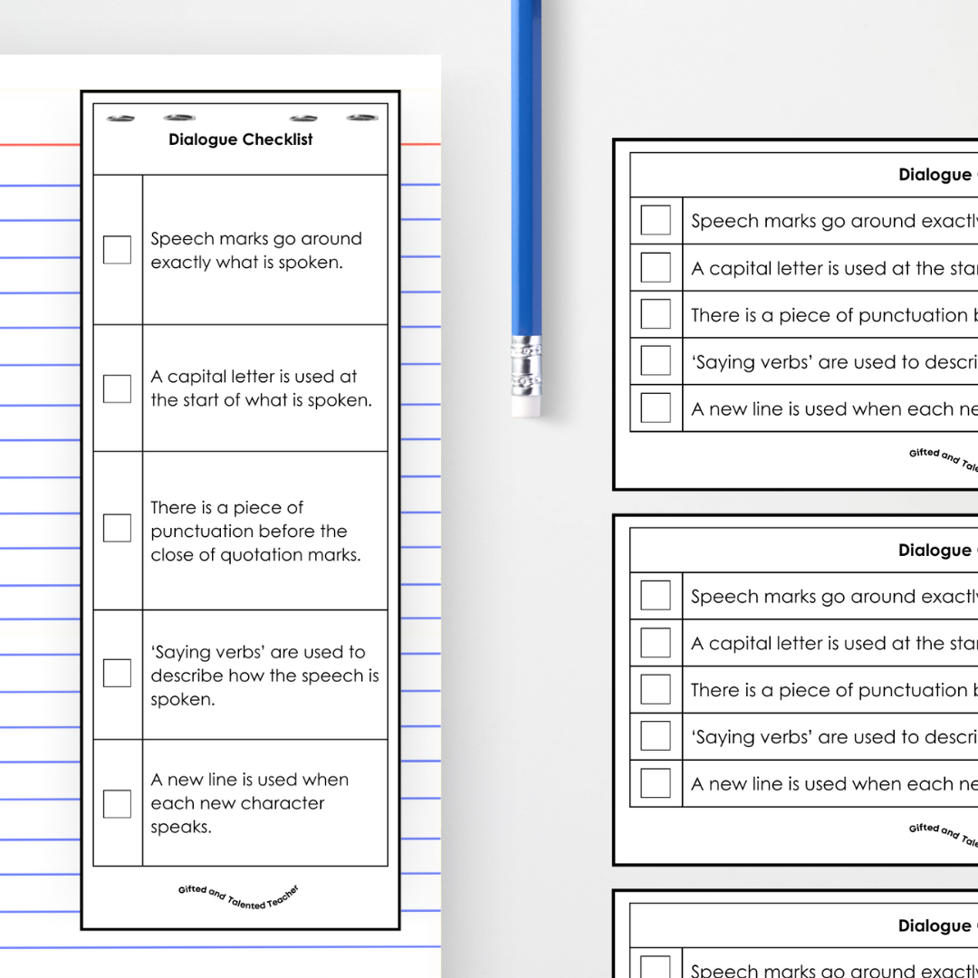 Dialogue Checklist - Self Assessment