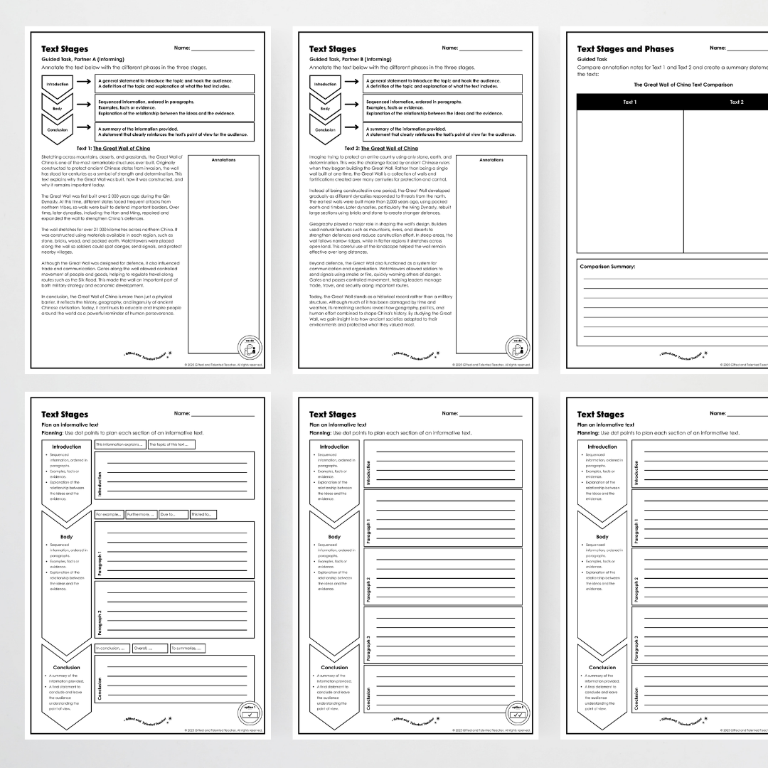 Year 6 Bundle: Author Choices and Adaptations - Lesson Plan, Slides and Activities - Teacher Resources & Classroom Decor