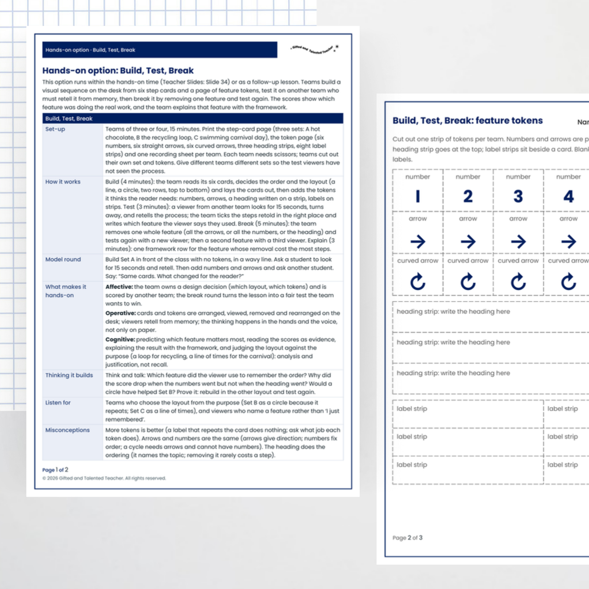 Hands-on 1 – Visual Sequences