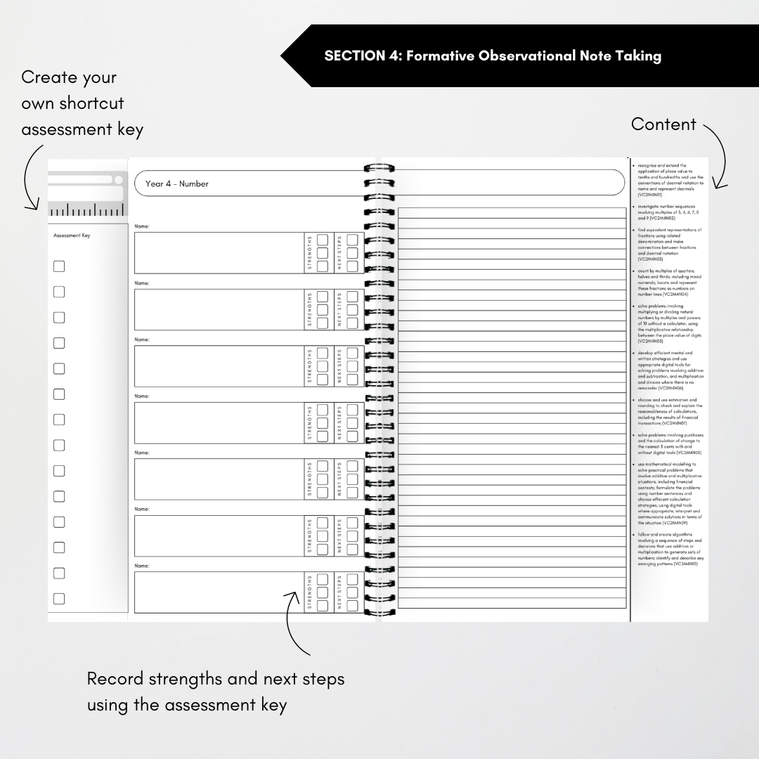 Assessment Book - Victorian Curriculum 2.0