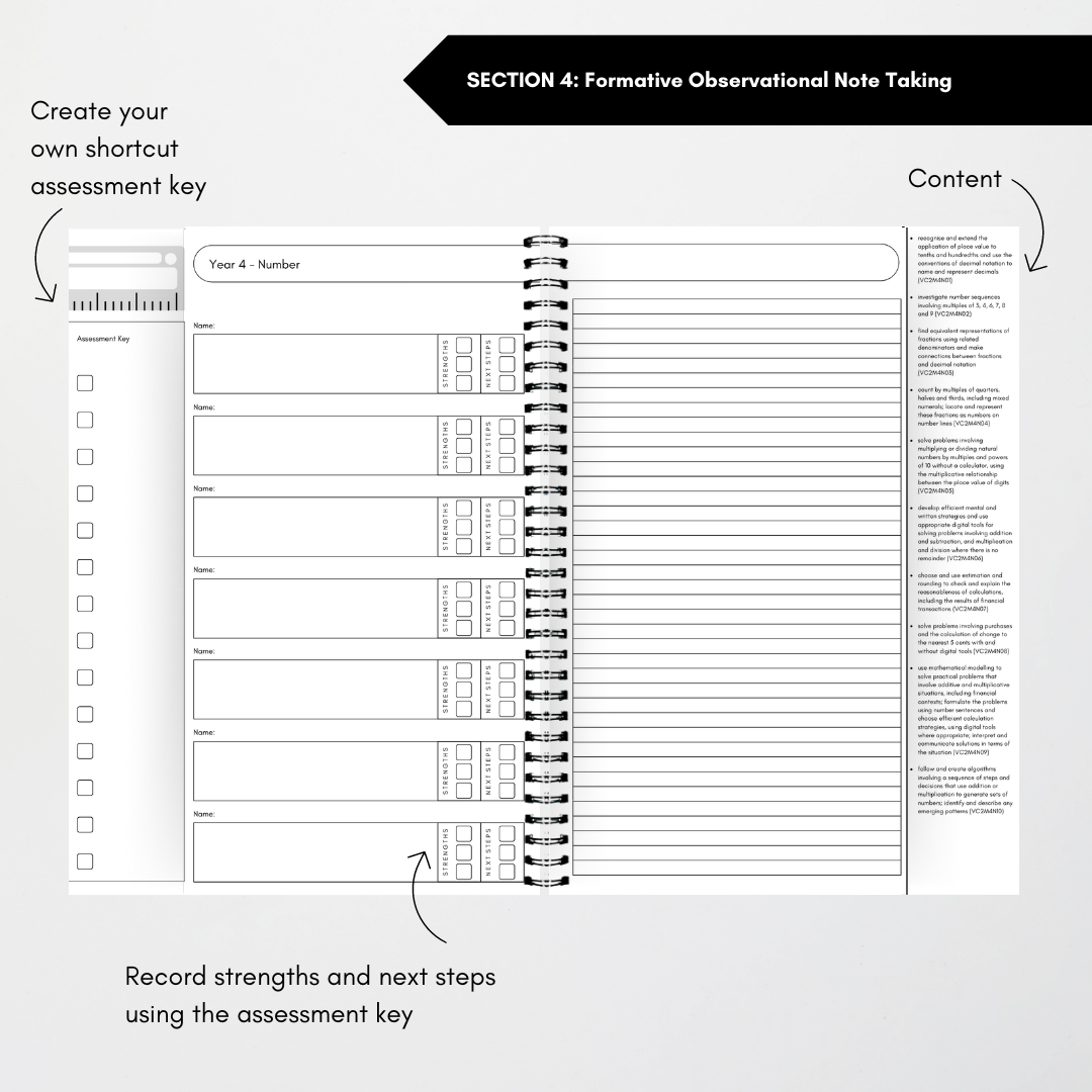 Assessment Book - Victorian Curriculum