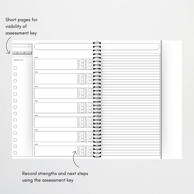 Observation Assessment Book - Blank: Upper Grades | Teacher Resources