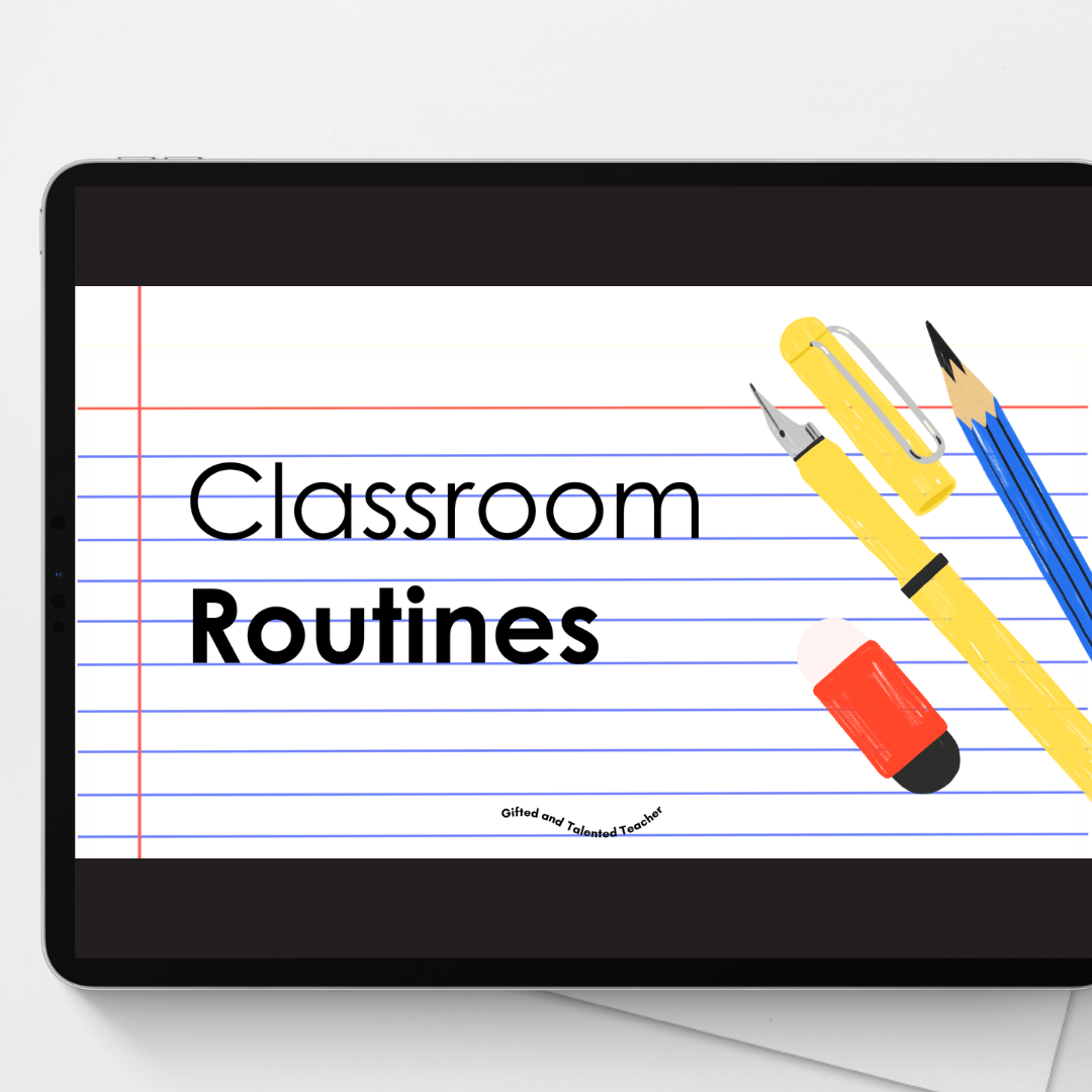 Back to School - School Expectations and Routines Slides