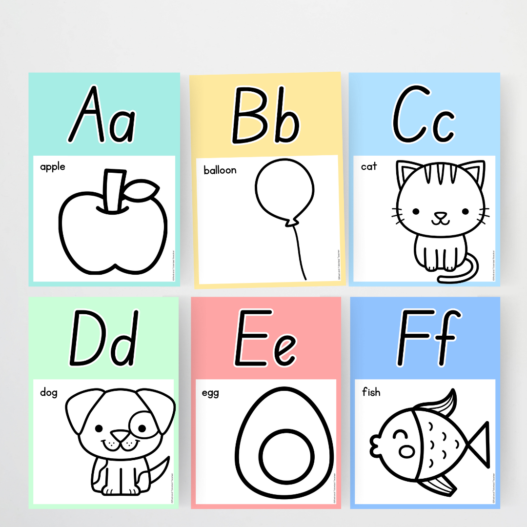 Matisse: A4 Alphabet Posters - Color | Colour [2 Versions: Lower Grades AND Upper Grades]