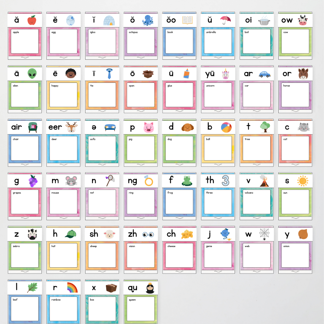 Phonics Word Wall and Sound Wall Science of Reading Aligned - Sea Life Classroom Decor - Teacher Resources & Classroom Decor