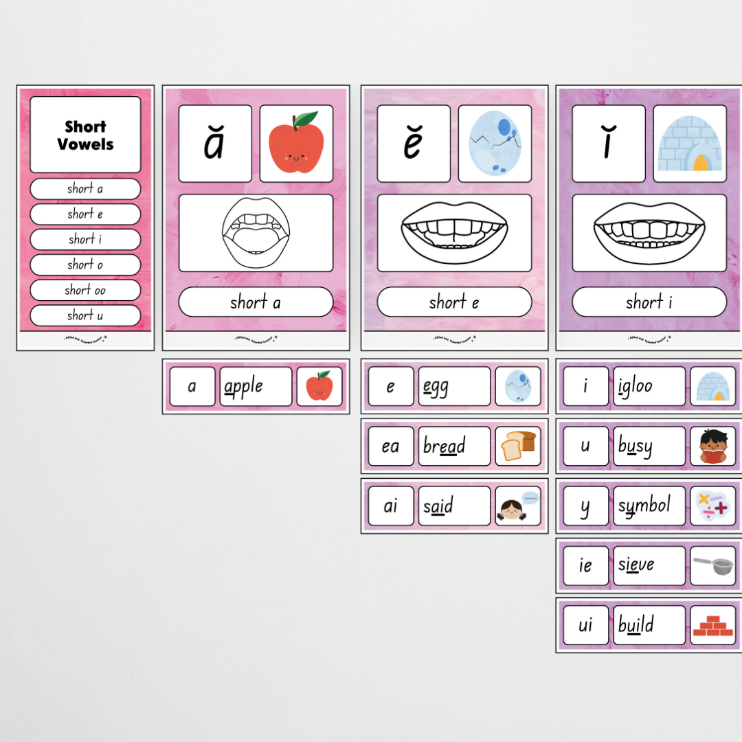 Sound Wall with Mouth Articulation - Sea Life Classroom Decor