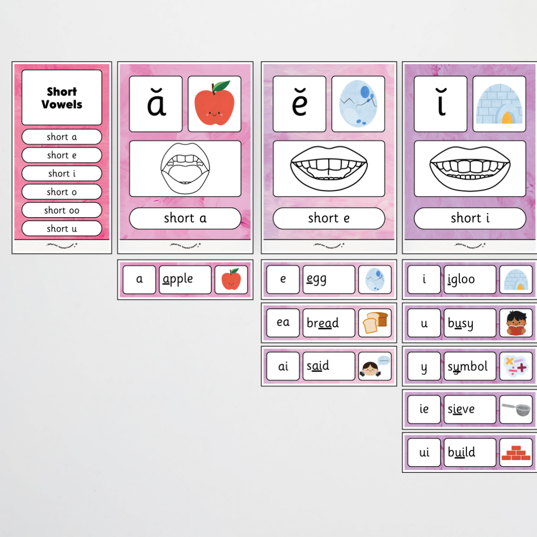 Sound Wall with Mouth Articulation - Sea Life Classroom Decor