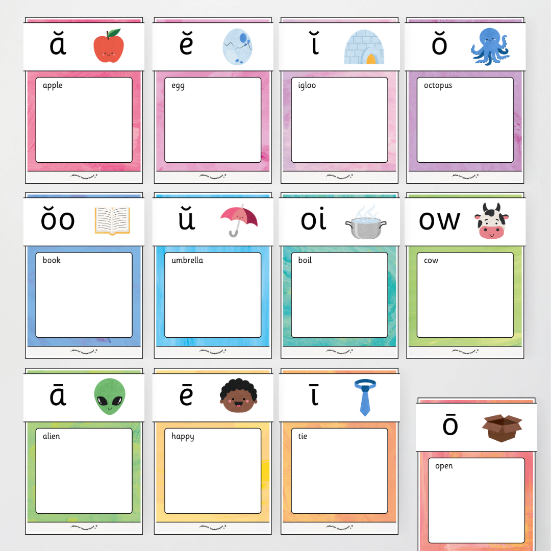 Phonics Word Wall and Sound Wall Science of Reading Aligned - Sea Life Classroom Decor - Teacher Resources & Classroom Decor