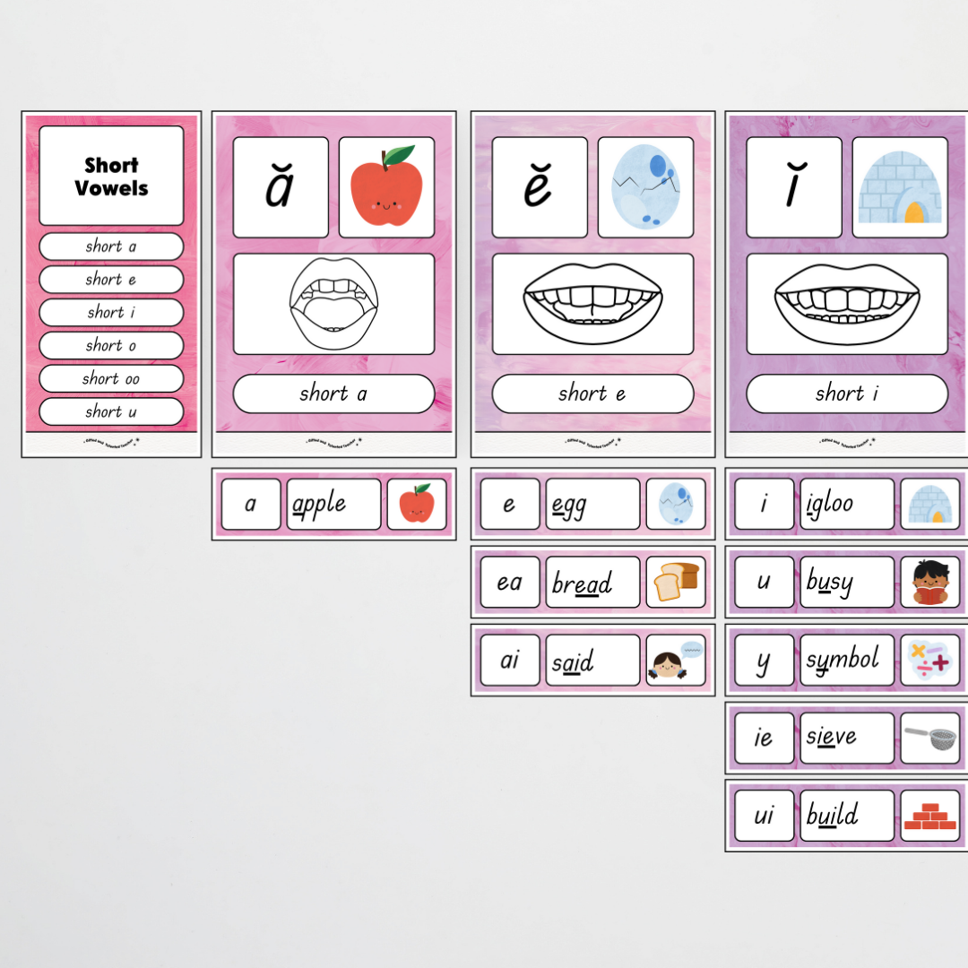 Sound Wall with Mouth Articulation - Sea Life Classroom Decor