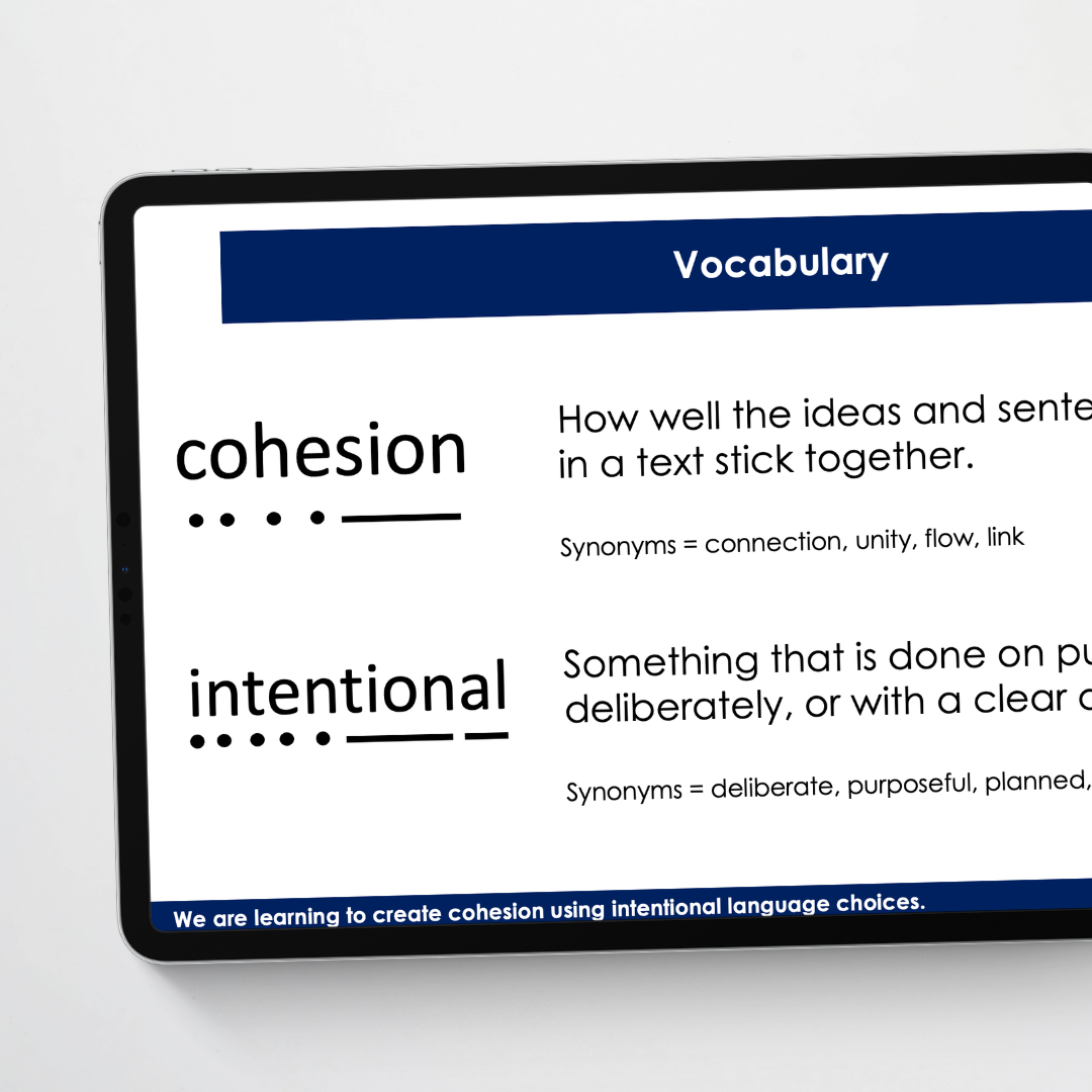 Year 6 Bundle: Repetition, Synonyms and Antonyms - Lesson Plan, Slides and Activities - Teacher Resources & Classroom Decor