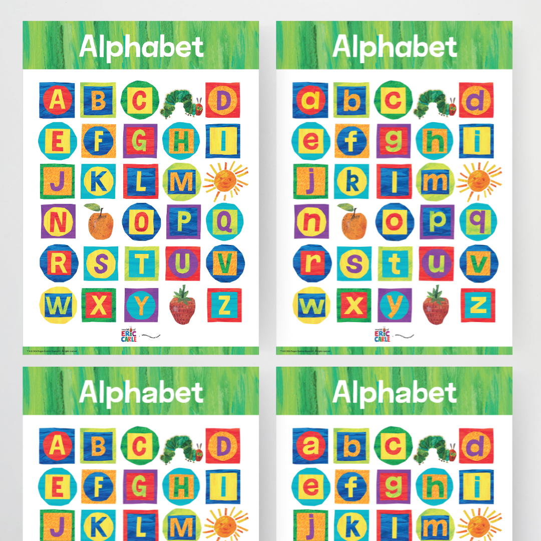 Alphabet Poster One Page - The Very Hungry Caterpillar™