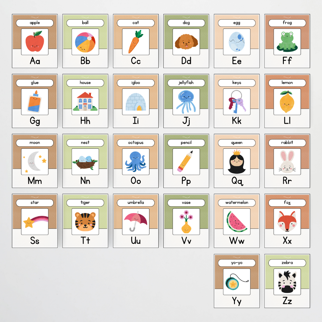 Alphabet Posters - Woodland Classroom Decor - Teacher Resources & Classroom Decor
