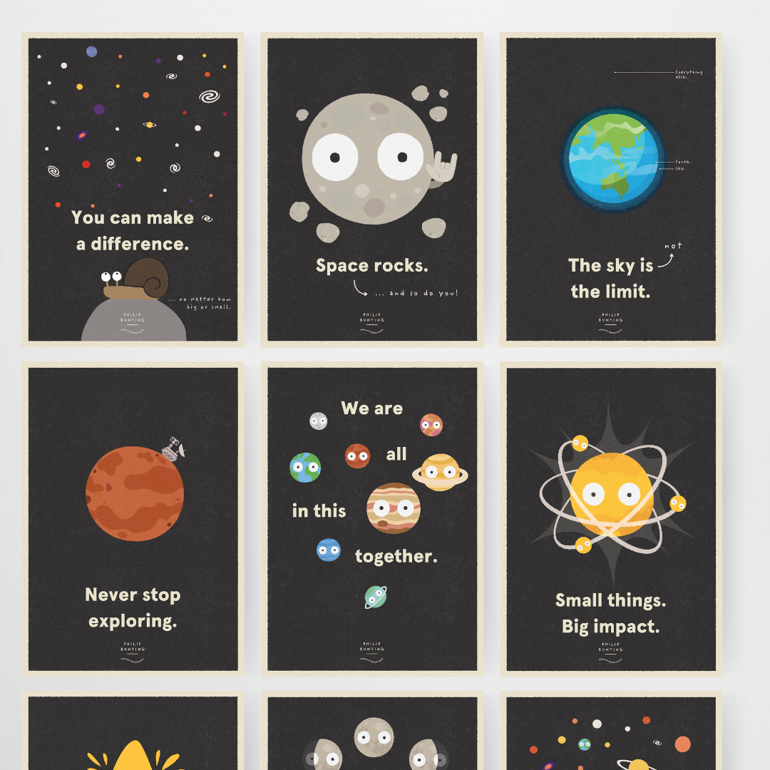 Philip Bunting: Motivational Quote Posters - Watch this Space Classroom Decor