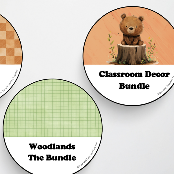 Woodland Classroom Decor Bundle - Teacher Resources & Classroom Decor